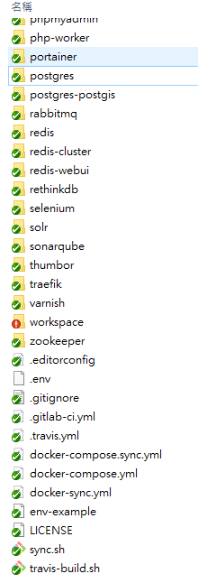 laradock 專案包含了所有常用 php 相關服務的 docker 設定，幾乎都為我們設想好了